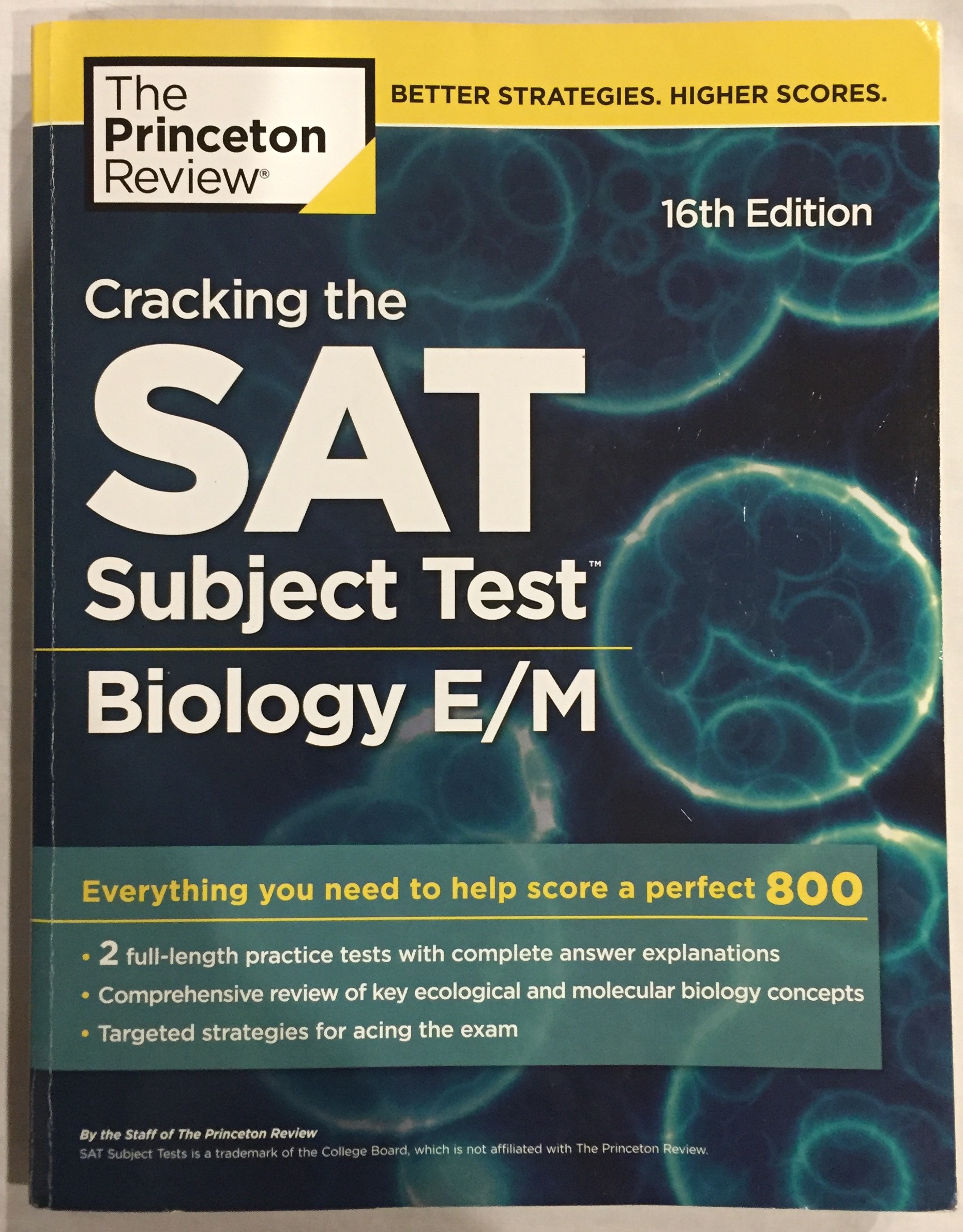 princeton review sat subject test biology e/m